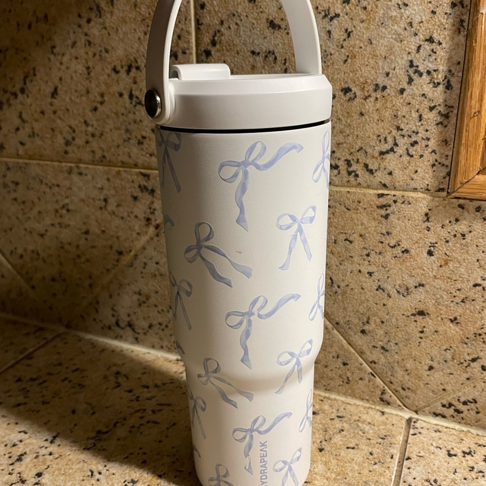 HydraPeak Blue Bows Tumbler